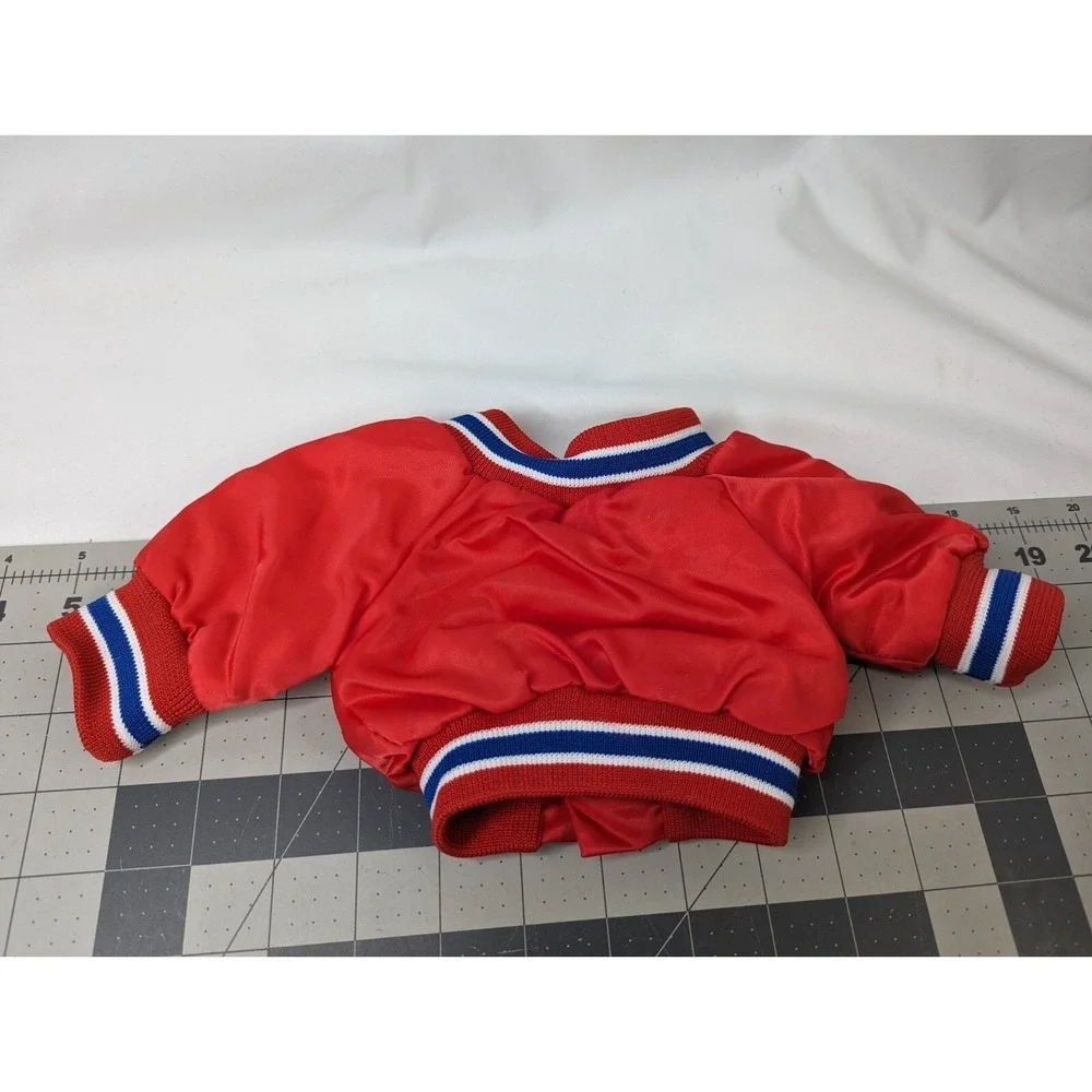 Doll Plush Size Nike Jacket Red Blue Stripes‎ 6 Inch Stuffed Animal Toy